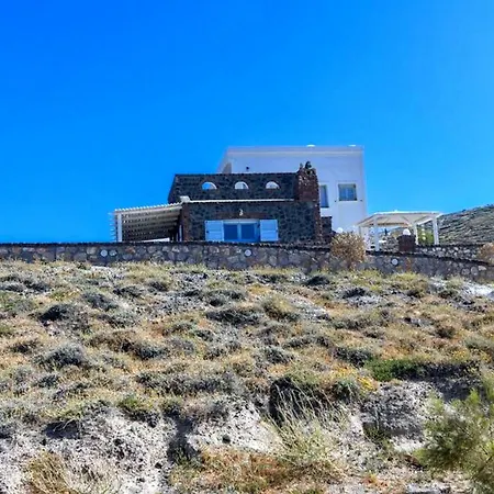 Beachfront Santorini Villa