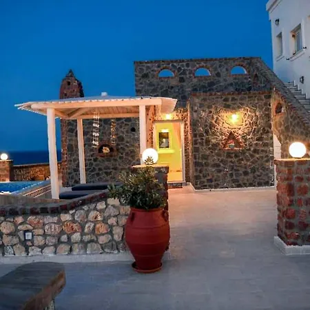 Vila Beachfront Santorini Vourvoúlos